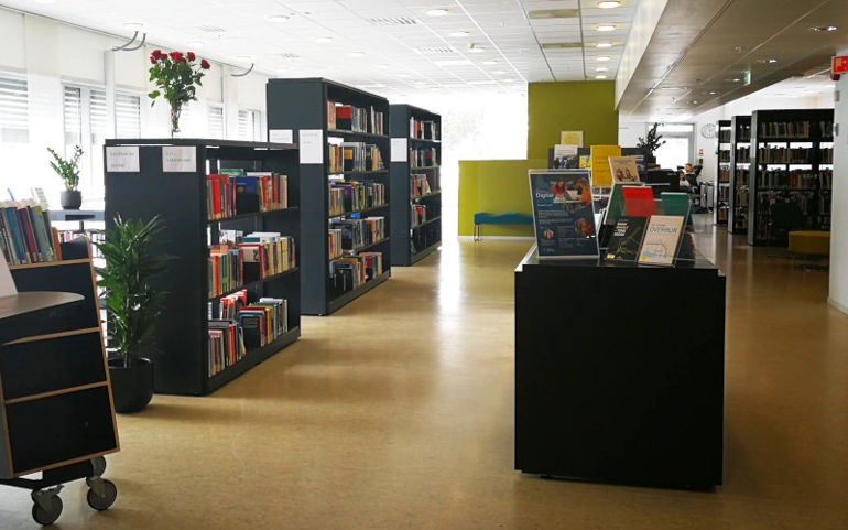 Biblioteket på HVL campus Førde