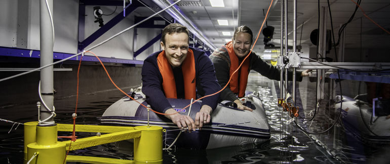 Marinlab på campus Bergen. 